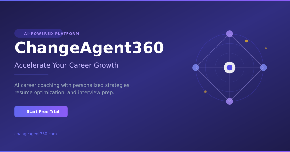 ChangeAgent360 | AI Career Coaching & Personalized Strategy